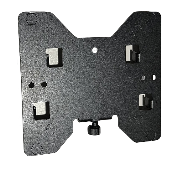 Oolio Black Bracket - Mounting Adapter Plate